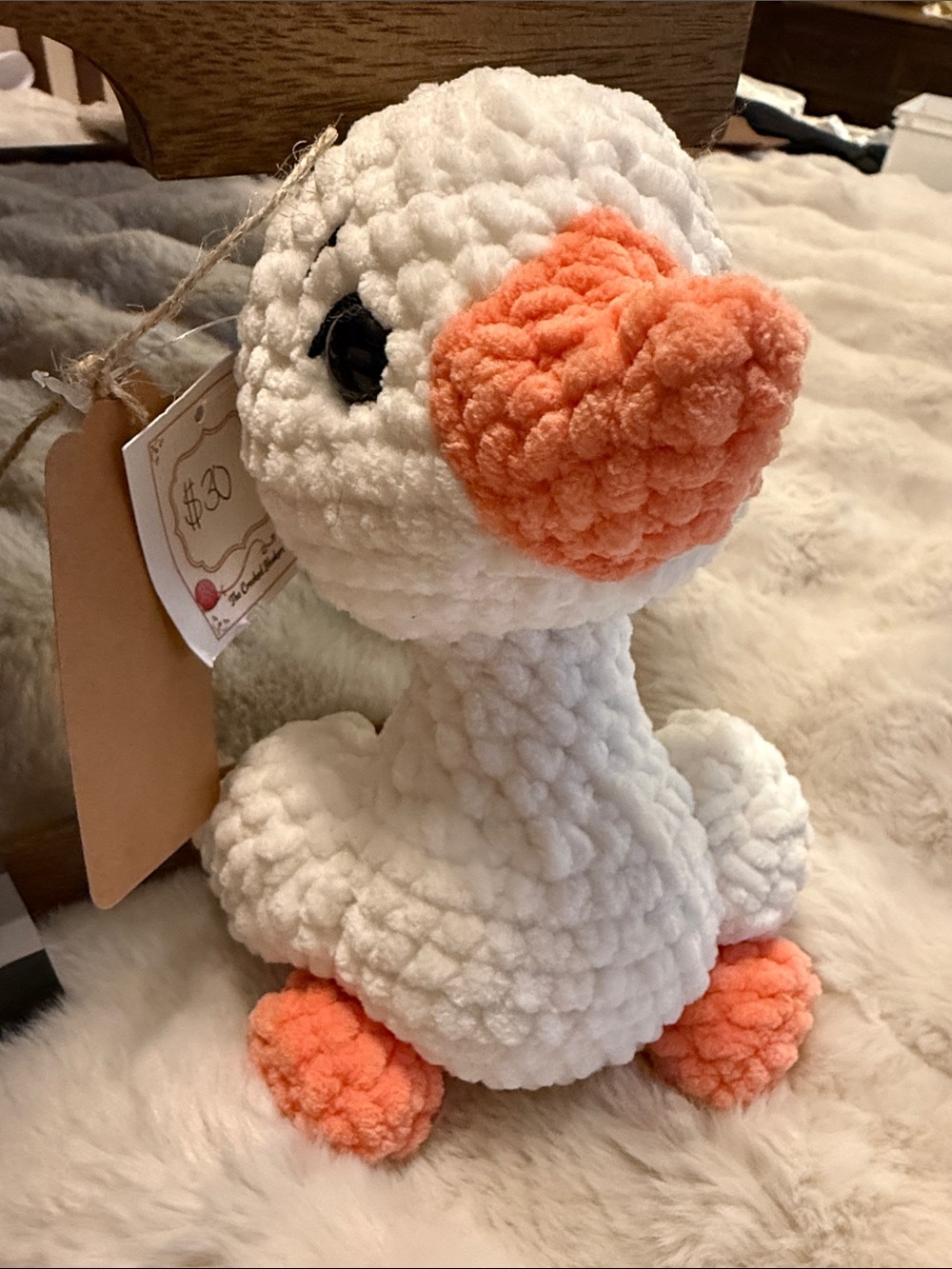 Crocheted duck!